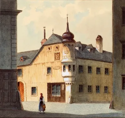 Das Alte Haus Am Neubau In Wien