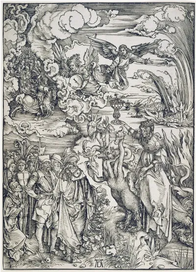 Das Babylonische Weib Aus Der Folge Der Apokalypse Urausgabe Deutsch 1498