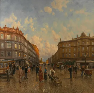 Das Burgerversorgungshaus Im Jahr 1888