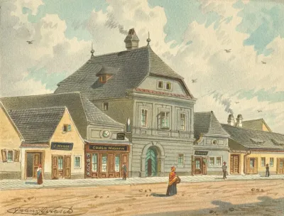 Das Einstige Jagdschloss Der Kaiserin Maria Theresia In Der Erdbergstrase 109 In Wien