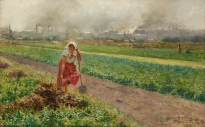 Das Erdberger Mais Im Jahr 1890