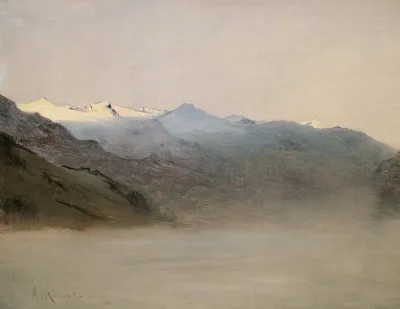 Das Gasteinertal Im Nebel