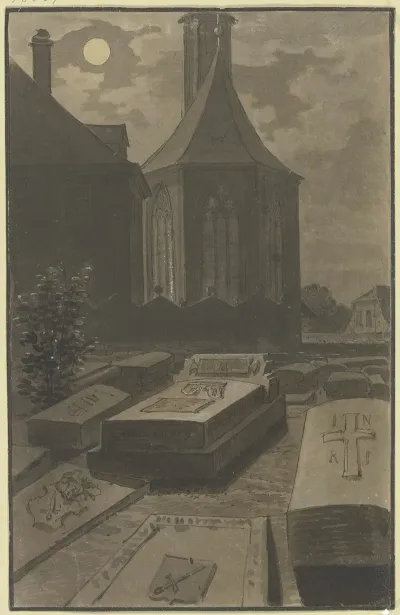 Das Grab Albrecht Durers Auf Dem Johannesfriedhof In Nurnberg
