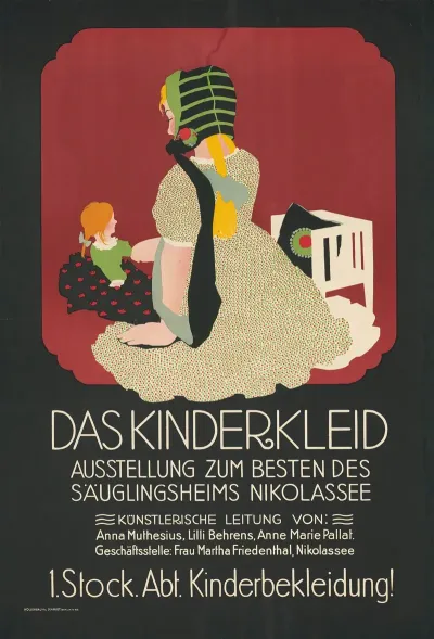 Das Kinderkleid Ausstellung Zum Besten Des Sauglingsheims Nikolassee