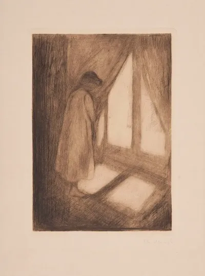 Das Madchen Am Fenster