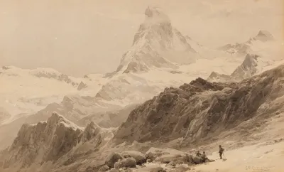 Das Matterhorn Von Der Triftkumme 2