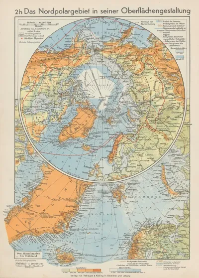 Das Nordpolargebiet In Seiner Oberflachengestaltung