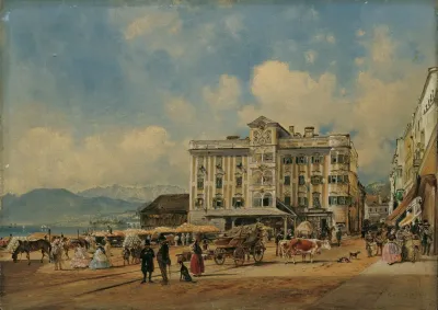 Das Rathaus In Gmunden