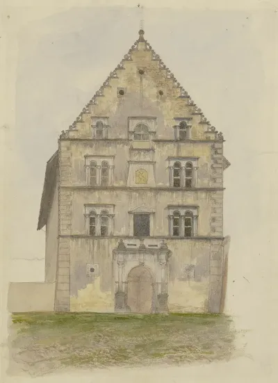 Das Rathaus Zu Karlstadt Am Main