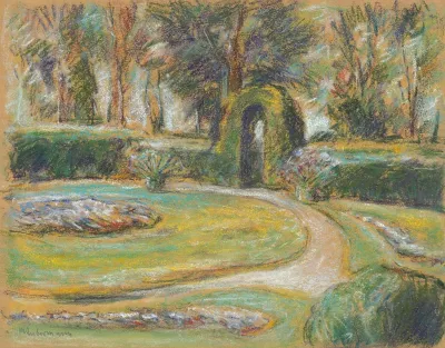 Das Rondell Im Heckengarten