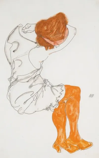 Das Schlafende Madchen The Sleeping Girl