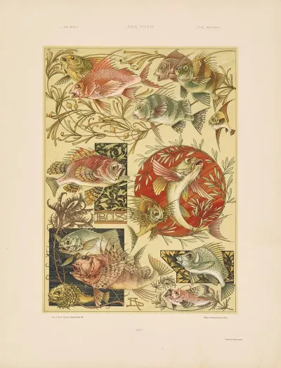 Das Thier In Der Decorativen Kunst Pl 08
