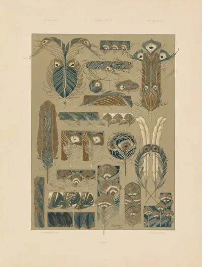 Das Thier In Der Decorativen Kunst Pl 30