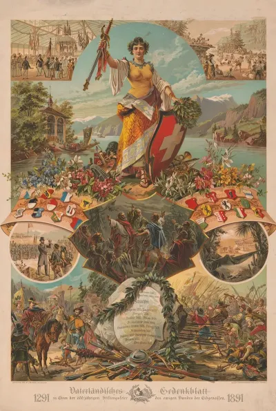 Daterlandilches Gedenkblatt