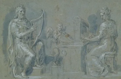 David And Saint Cecilia