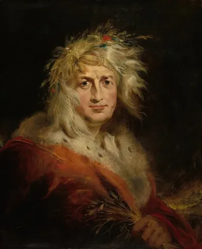 David Garrick As King Lear