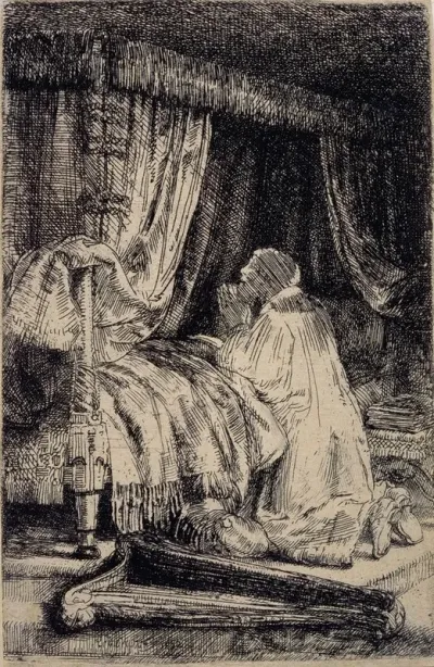 David In Prayer