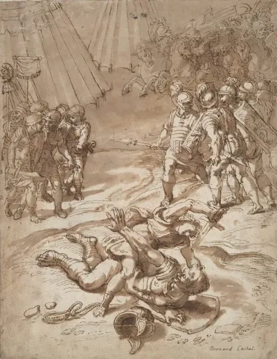 David Killing Goliath