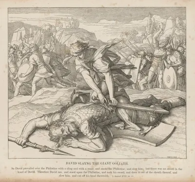 David Slaying Goliath