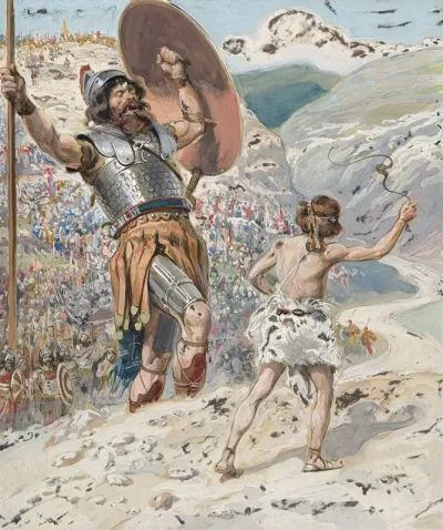 David Slings The Stone