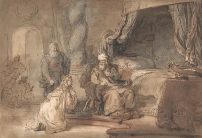 Davids Promise To Bathsheba