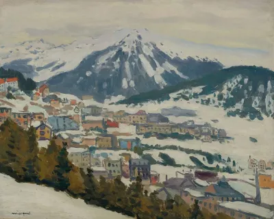 Davos Sous La Neige