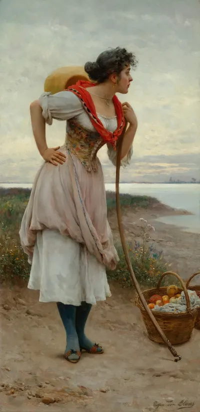 Day Dreaming The Red Scarf