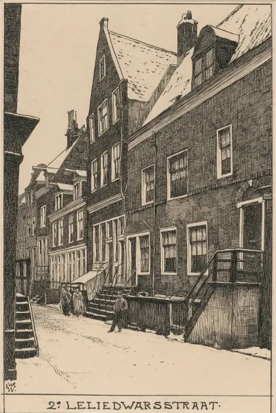 De 2de Leliedwarsstraat Te Amsterdam