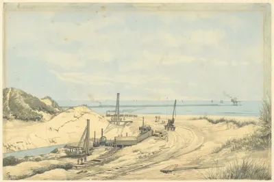 De Aanleg Van Het Noordzeekanaal Te Ijmuiden