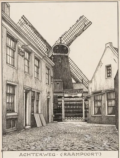 De Achterweg Raampoort Te Amsterdam