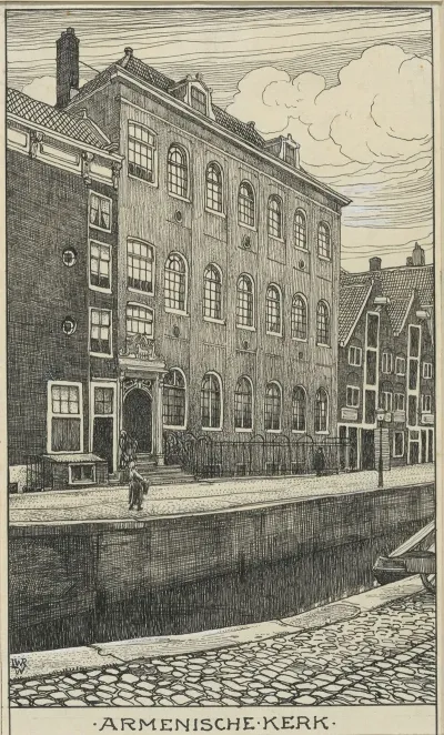De Armenische Kerk Krom Boomssloot 22 Te Amsterdam