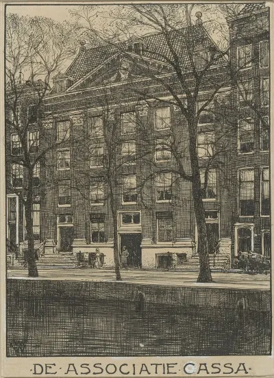 De Associatie Cassa Aan De Herengracht Te Amsterdam