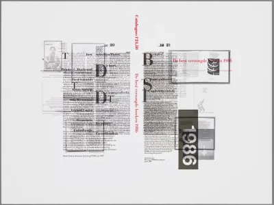 De Best Verzorgde Boeken 1986