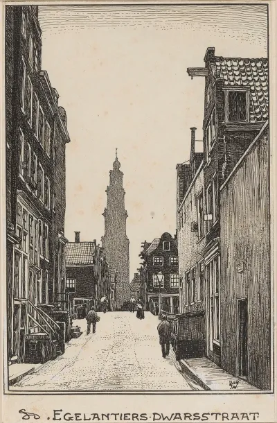 De Egelantiers Dwarsstraat Te Amsterdam