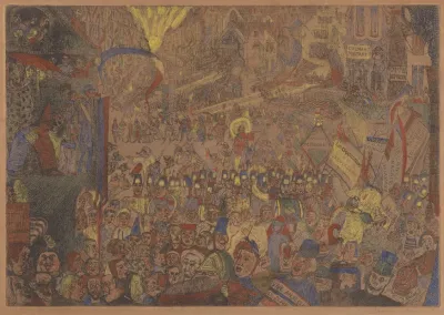 De Intocht Van Christus Te Brussel