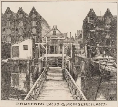 De Kippenbrug Te Amsterdam