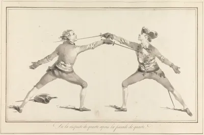 De La Risposte De Quarte Apres La Parade De Quarte
