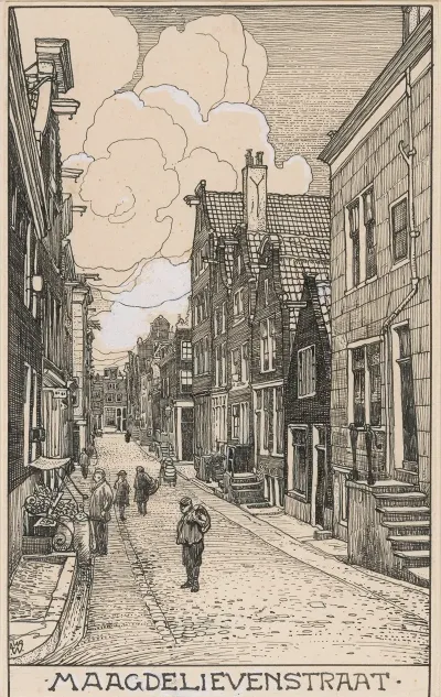 De Maagdelievenstraat Te Amsterdam 2