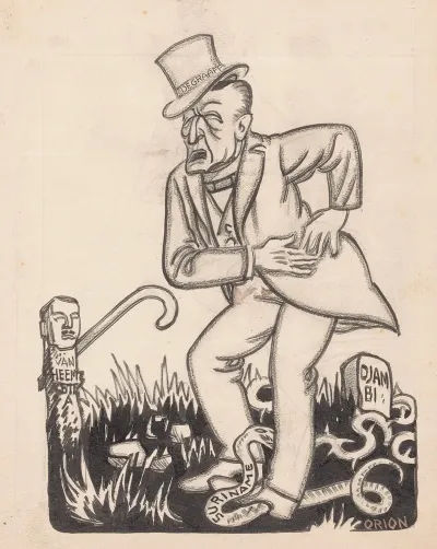 De Minister Van Kolonien In Duizend Vreezen