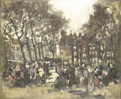 De Noordermarkt Te Amsterdam