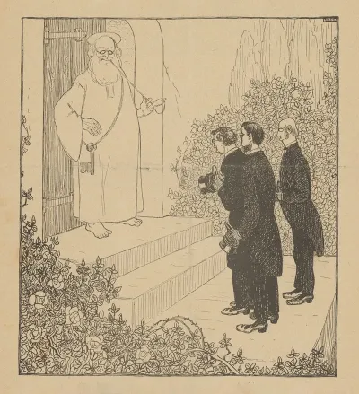 De Notenkraker 12 Oktober 1907 Aan De Hemelpoort