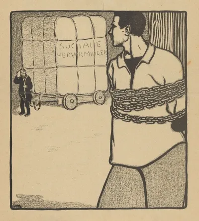 De Notenkraker 14 September 1907 Kiesrecht En Sociale Hervormingen