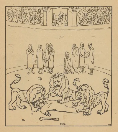 De Notenkraker 16 Februari 1907 In De Politieke Arena