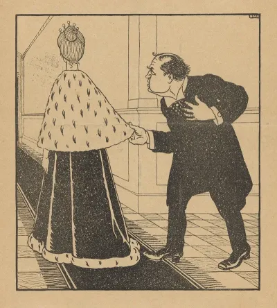 De Notenkraker 16 Maart 1907 In Dagen Van Crisis