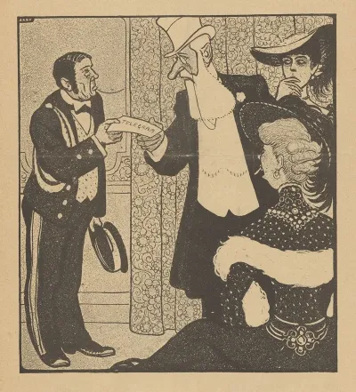 De Notenkraker 20 April 1907 Vorsten Van Deze Tijd