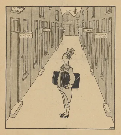 De Notenkraker 23 Februari 1907 In Verlegenheid