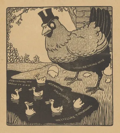De Notenkraker 24 Augustus 1907 Het Bossche Katholieke Congres