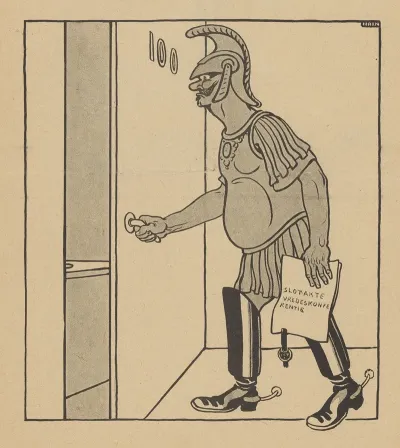 De Notenkraker 26 Oktober 1907 Na De Vredesconferentie