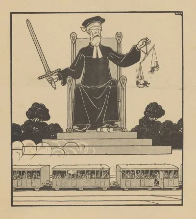 De Notenkraker 7 December 1907 De Blinde Justitie