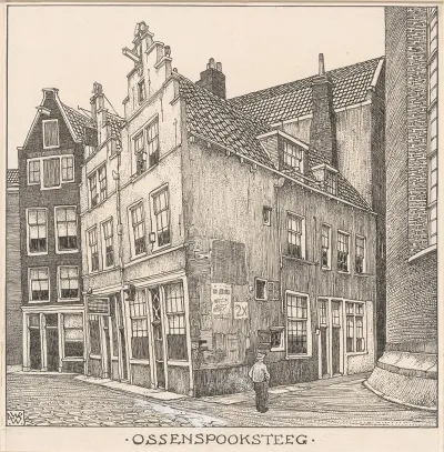 De Ossenspooksteeg Te Amsterdam